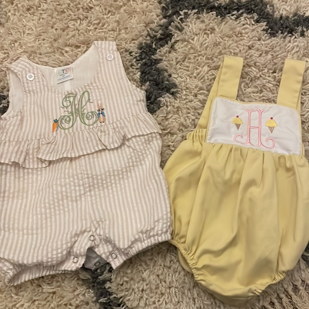 Baby girl bubble bundle